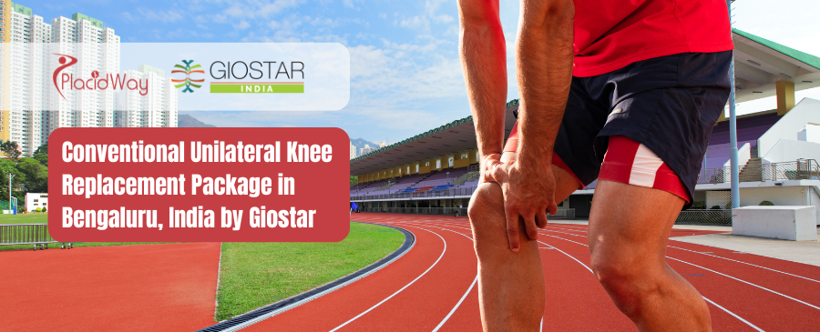Giostar Conventional Unilateral Knee Replacement clinic in Bengaluru, India