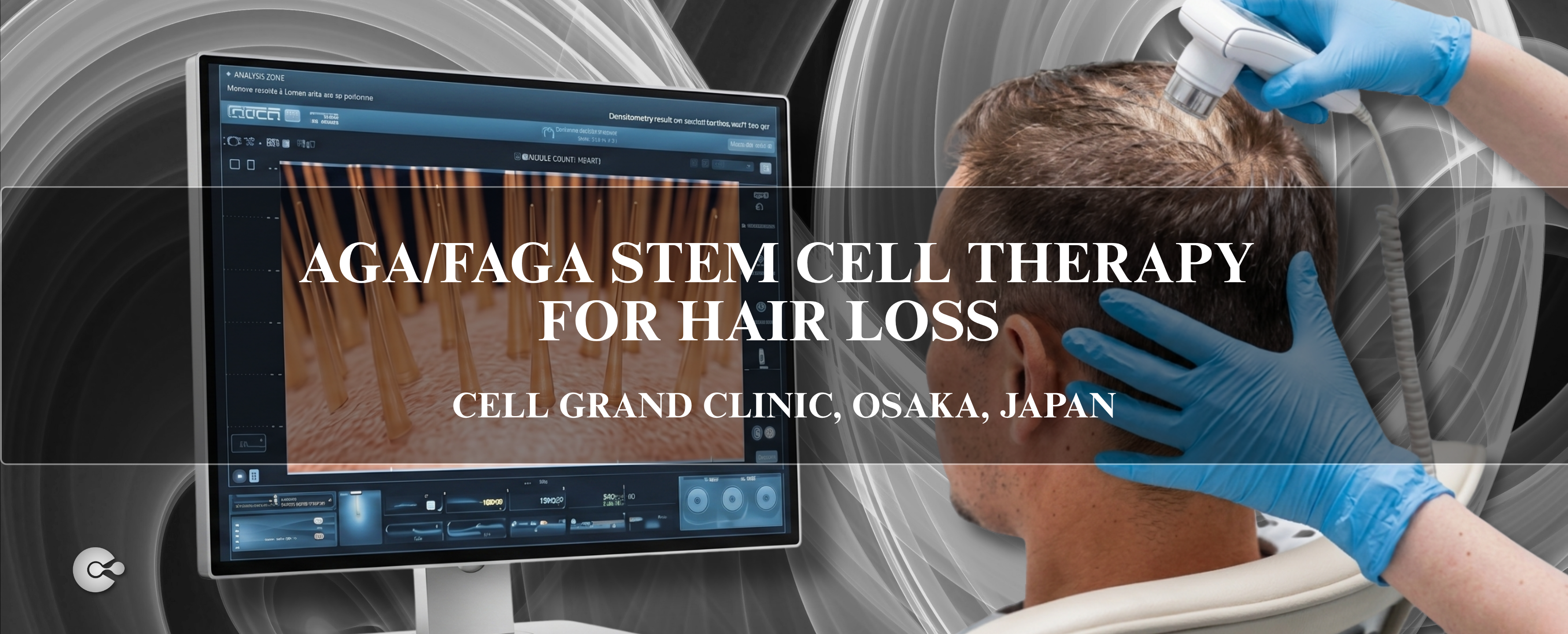 AGA/FAGA Stem Cell Therapy for Hair Loss in Osaka, Japan
