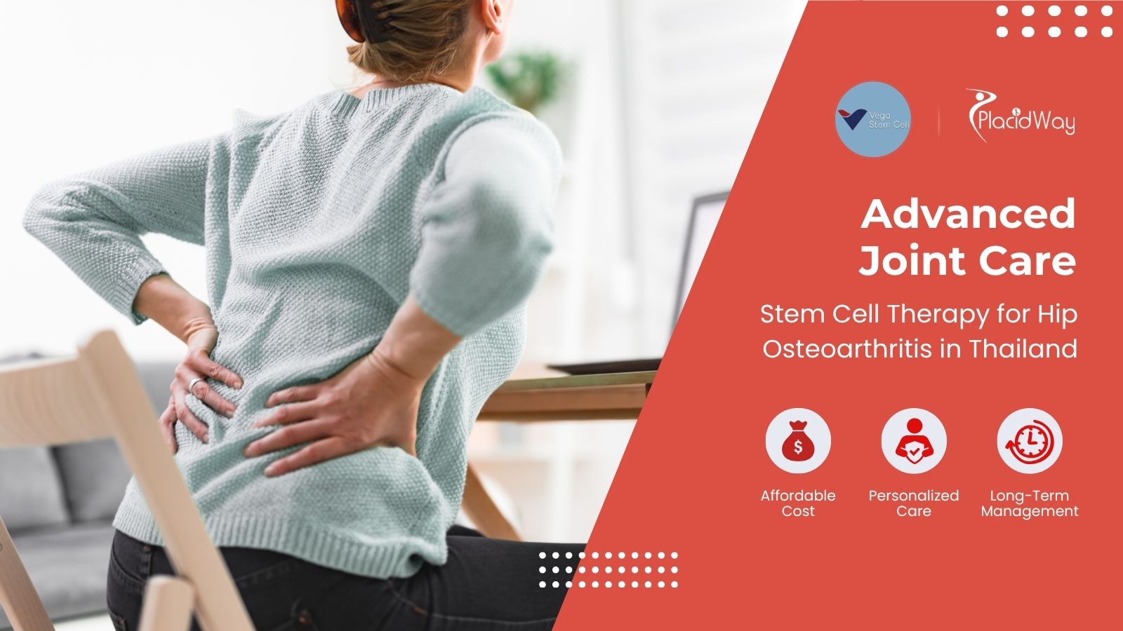 Stem Cell Therapy for Hip Osteoarthritis in Bangkok, Thailand by Vega Stem Cell Clinic