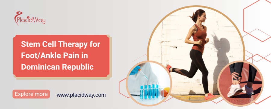 Terapia con células madre para el dolor de pie y tobillo en República Dominicana