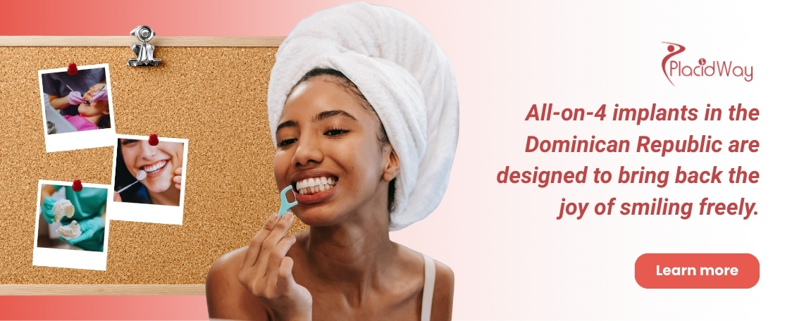 Implantes All on 4 en República Dominicana