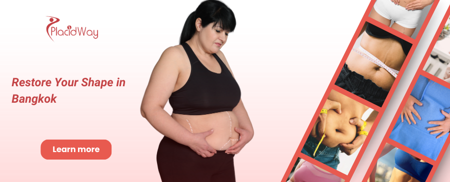 شد البطن في بانكوك، تايلاند