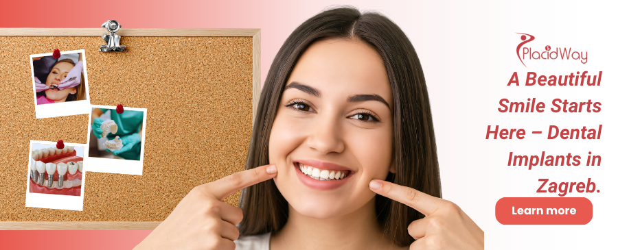 Implantes dentales en Zagreb, Croacia