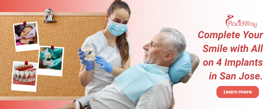 Implante dental All on 4 en San José Costa Rica