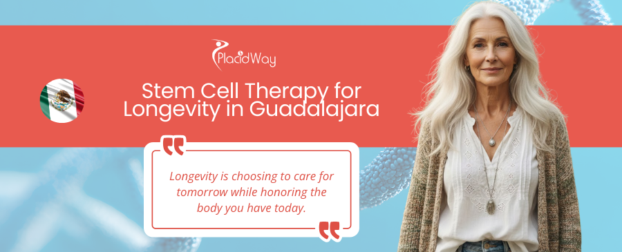 Terapia con células madre para la longevidad en Guadalajara, México