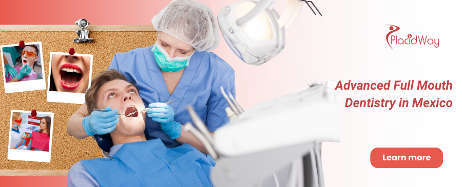 Restauración bucal completa en Los Algodones, México